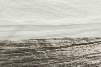 Текстильный материал "Диско"#1805 с покрытием РЕТ, 40гр/м2, 100% полиэстер, цв.6-тем.серебро - купить в Бердске. Цена 412.36 руб.