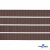 Репсовая лента 005, шир. 6 мм/уп. 50+/-1 м, цвет коричневый - купить в Бердске. Цена: 88.45 руб.