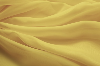 Портьерный капрон 12-0826, 47 гр/м2, шир.300см, цвет св.жёлтый - купить в Бердске. Цена 137.27 руб.