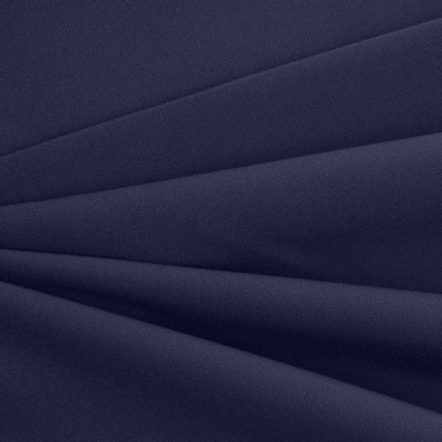 Костюмная ткань "Элис", 220 гр/м2, шир.150 см, цвет чернильный - купить в Бердске. Цена 303.10 руб.