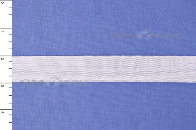 Резинка, 410 гр/м2, шир. 10 мм (в нам. 100 +/-1 м), белая бобина - купить в Бердске. Цена: 3.31 руб.