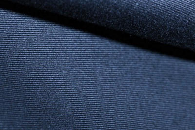 Ткань костюмная 8874/3, цвет темно-синий, 100% полиэфир - купить в Бердске. Цена 433.60 руб.