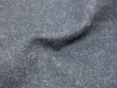 Ткань костюмная п/шерсть №2096-2-2, 300 гр/м2, шир.150см, цвет т.серый - купить в Бердске. Цена 512.30 руб.