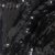 Трикотажное полотно, Сетка с пайетками бахрома, шир.130 см, #310, цв.-чёрный - купить в Бердске. Цена 1 039.97 руб.