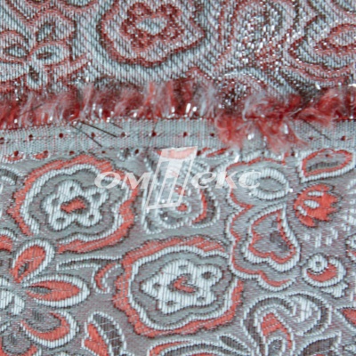 Ткань костюмная жаккард, 135 гр/м2, шир.150см, цвет красный№12 - купить в Бердске. Цена 441.92 руб.