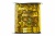 Пайетки "ОмТекс" на нитях, SILVER SHINING, 6 мм F / упак.91+/-1м, цв. 48 - золото - купить в Бердске. Цена: 356.19 руб.