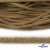 Шнур плетеный d-6 мм круглый, 70% хлопок 30% полиэстер, уп.90+/-1 м, цв.1074-бежевый - купить в Бердске. Цена: 588 руб.
