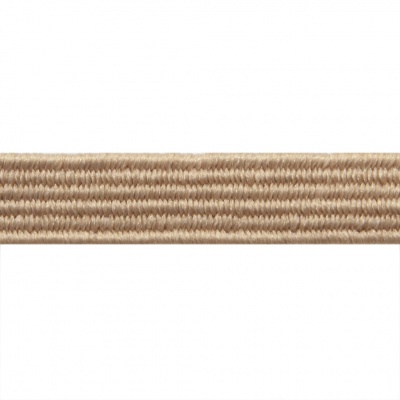 Резиновые нити с текстильным покрытием, шир. 6 мм ( упак.30 м/уп), цв.- 97-бежевый - купить в Бердске. Цена: 152.05 руб.