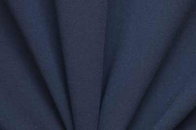 Костюмная ткань с вискозой "Бриджит", 210 гр/м2, шир.150см, цвет т.синий - купить в Бердске. Цена 570.73 руб.