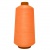 Нитки текстурированные некручёные 457, намот. 15 000 м, цвет оранжевый - купить в Бердске. Цена: 204.10 руб.