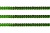 Пайетки "ОмТекс" на нитях, SILVER-BASE, 6 мм С / упак.73+/-1м, цв. 4 - зеленый - купить в Бердске. Цена: 484.77 руб.