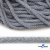Шнур плетеный d-6 мм круглый, 70% хлопок 30% полиэстер, уп.90+/-1 м, цв.1086-голубой - купить в Бердске. Цена: 588 руб.