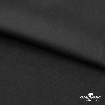 Ткань сорочечная Темза, 80%полиэстр 20%вискоза, 120 г/м2 ш.150 см, цв.черный - купить в Бердске. Цена 269.93 руб.