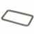 Рамка металлическая прямоугольная, 40 х 15 мм- тём.никель - купить в Бердске. Цена: 4.60 руб.