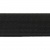 Резинка 25 мм Тканая, 13,75 гр/п.м, (бобина 25 +/-0,5 м) - черная  - купить в Бердске. Цена: 11.67 руб.