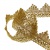 Тесьма металлизированная 0384-0240, шир. 40 мм/уп. 25+/-1 м, цвет золото - купить в Бердске. Цена: 490.74 руб.
