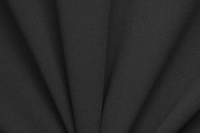 Костюмная ткань с вискозой "Бриджит", 210 гр/м2, шир.150см, цвет чёрный - купить в Бердске. Цена 564.96 руб.