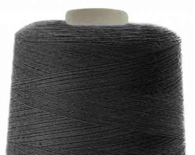 Швейные нитки (армированные) 28S/2, нам. 2 500 м, цвет чёрный - купить в Бердске. Цена: 139.91 руб.