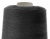 Швейные нитки (армированные) 28S/2, нам. 2 500 м, цвет чёрный - купить в Бердске. Цена: 139.91 руб.