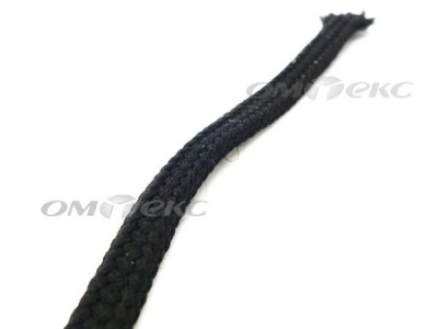 Шнурки т.3 200 см черн - купить в Бердске. Цена: 21.69 руб.