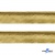 Кант атласный 136, шир. 12 мм (в упак. 65,8 м), цвет золото - купить в Бердске. Цена: 433.08 руб.